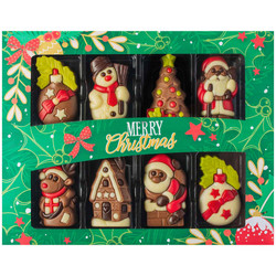 Продуктови Категории Шоколади Weibler Подаръчна кутия Merry Christmas 80 гр